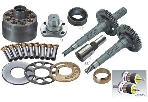 Onderdelen voor hydraulische pompen voor Komator PC200 Beveiligde betalingen en 50.000 kg pakket bruto gewicht