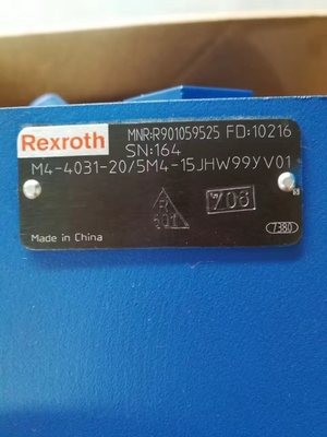 Gepersonaliseerde dubbelzitter M4-4031 Hydraulische meerdere eenheden besturingsklep voor graafmachine