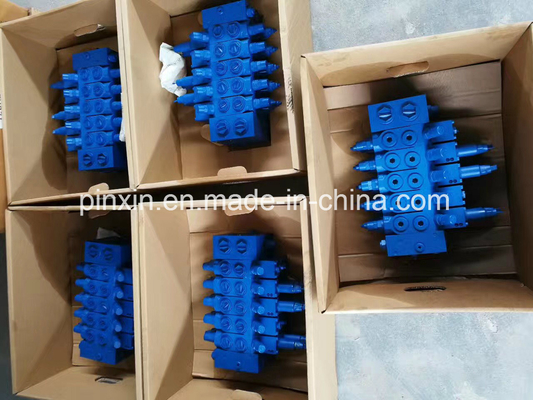 Gepersonaliseerde dubbelzitter M4-4031 Hydraulische meerdere eenheden besturingsklep voor graafmachine