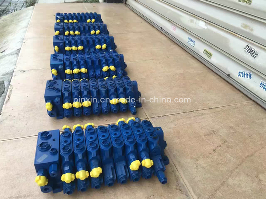 Dubbele stoel M7 Multiple Unit Valve Hydraulische onderdelen voor betonpomptruck