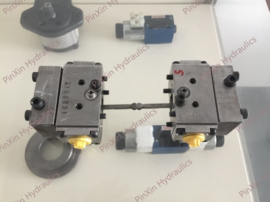 Hydraulische pomptoepassing Dubbele stoel A10vg28/45/63 A4vg28/40/56/71 HD Controleventil