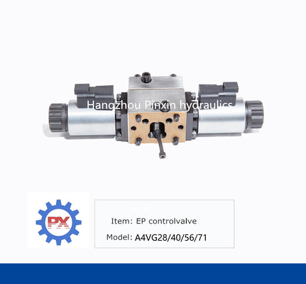 Eenpersoons gietijzeren hydraulische pomp A4vg71 Ep regelklep voor hydraulische onderdelen