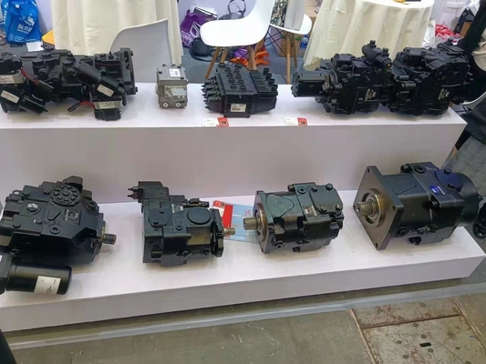 Deeltjes van graafmachines voor de bewandeling van de grond F12-110-serie Verticale pomp Schacht Radiële zuigerpomp