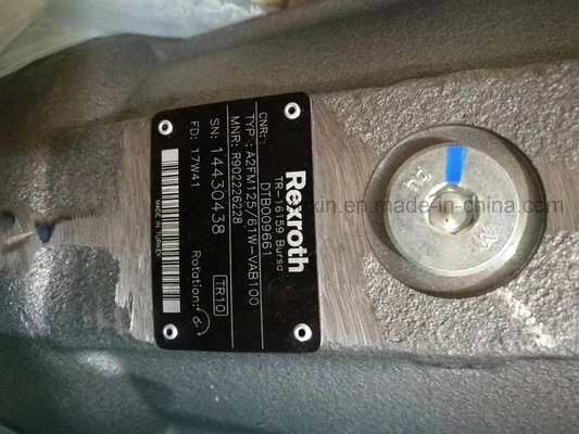 Ontwerp A2FM107 Hydraulische zuigermotor voor graafmachine Hydromootor Pomp 61W-VZB020
