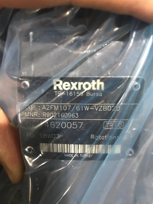 Ontwerp A2FM107 Hydraulische zuigermotor voor graafmachine Hydromootor Pomp 61W-VZB020
