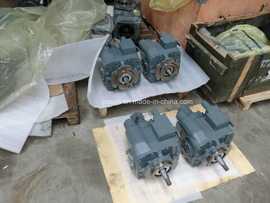 Sauer Hydraulische zuigerpomp met een capaciteit van 30 kg Horizontale positie van de pompas