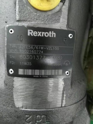 Olie-hydraulische zuigermotor A2fe63-serie voor graafmachine Makkelijk te installeren