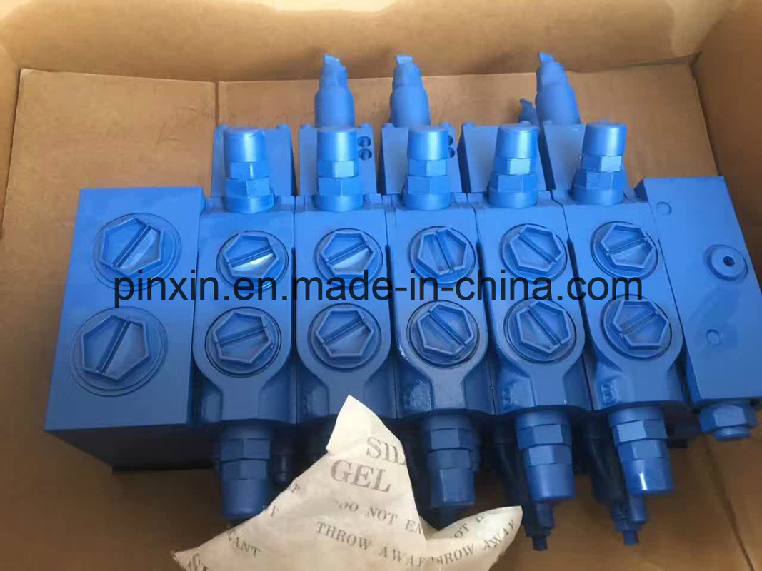 Gepersonaliseerde dubbelzitter M4-4031 Hydraulische meerdere eenheden besturingsklep voor graafmachine