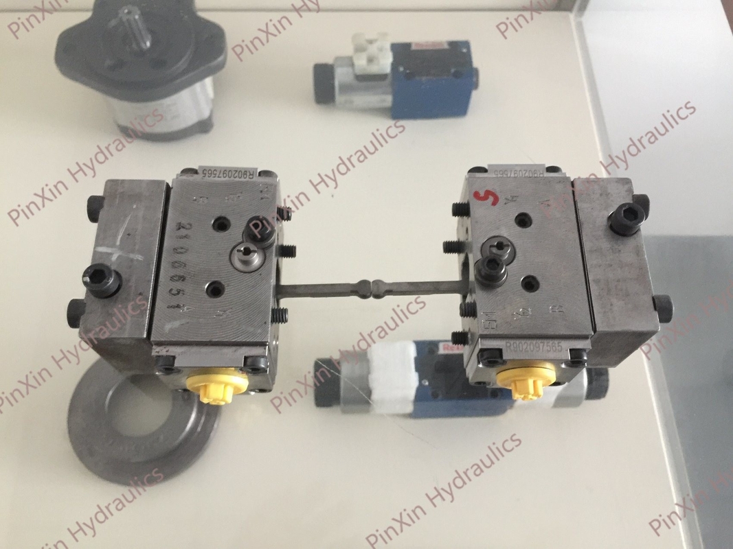 Hydraulische pomptoepassing Dubbele stoel A10vg28/45/63 A4vg28/40/56/71 HD Controleventil