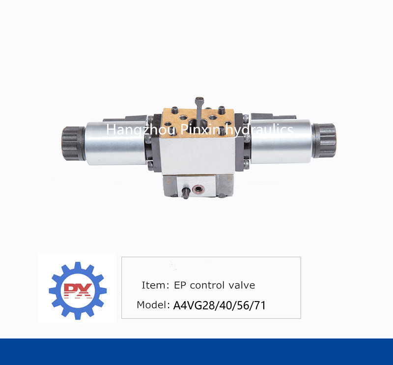 Eenpersoons gietijzeren hydraulische pomp A4vg71 Ep regelklep voor hydraulische onderdelen