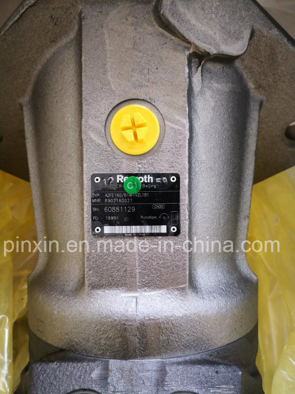 Olie-aangedreven hydraulische zuigermotor A2fe160/61W voor Paver Rotary Digging Pile 70kg Gewicht