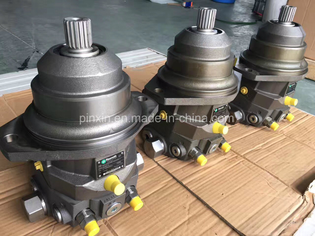 Hoge koppel A6vm107ez4 Hydraulische zuigermotor voor trommelroller binnen klantvereisten